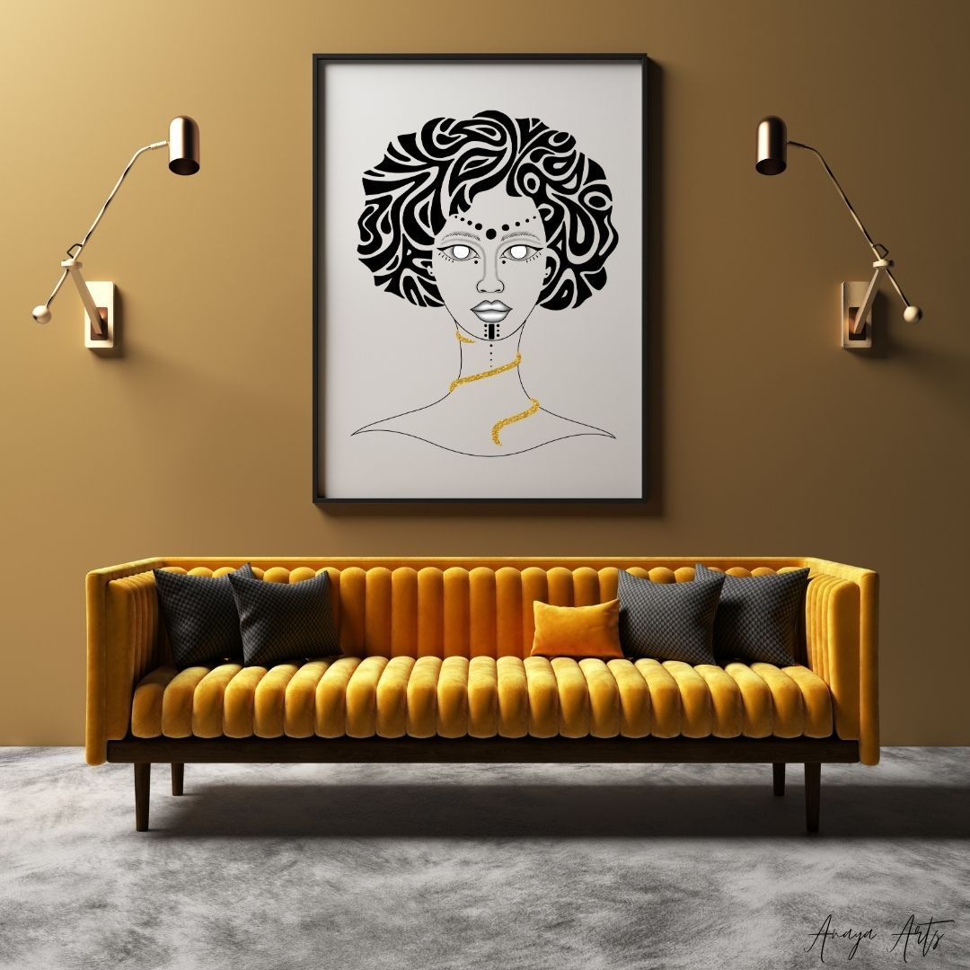 Mesmerized. - Wall Art by Anaya Arts