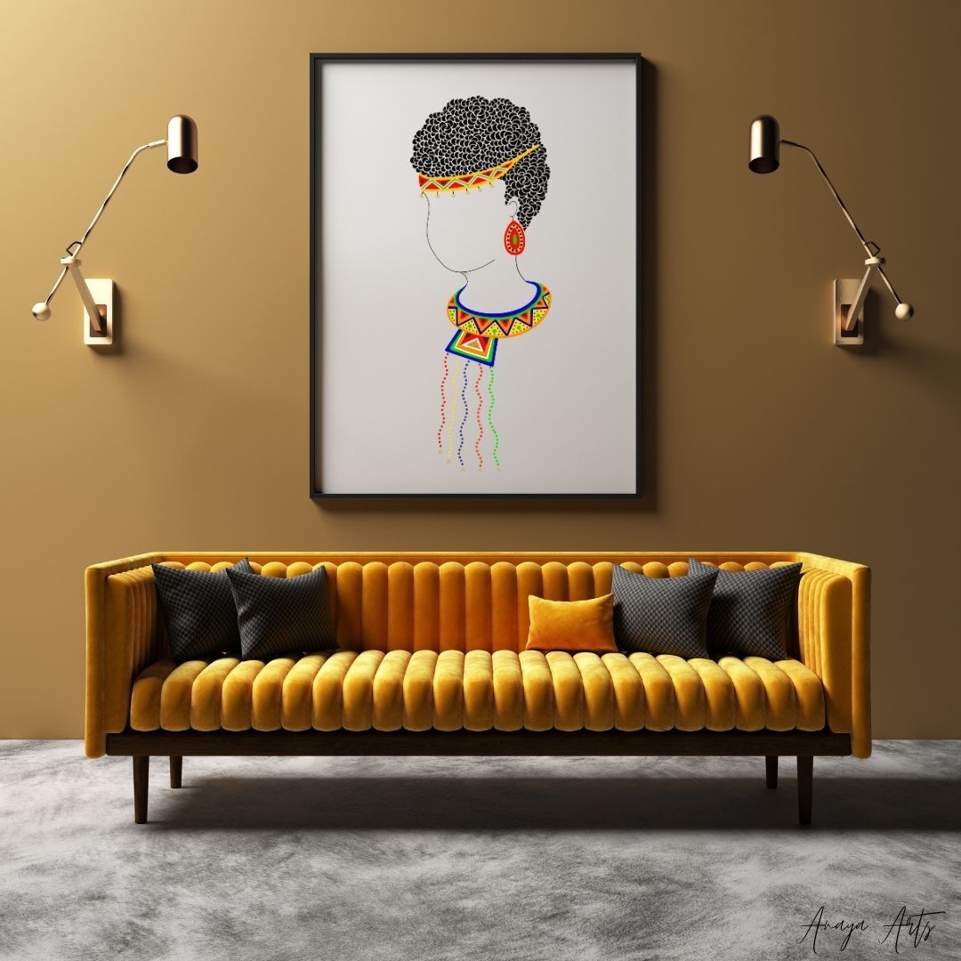 Maasai - Wall Art by Anaya Arts