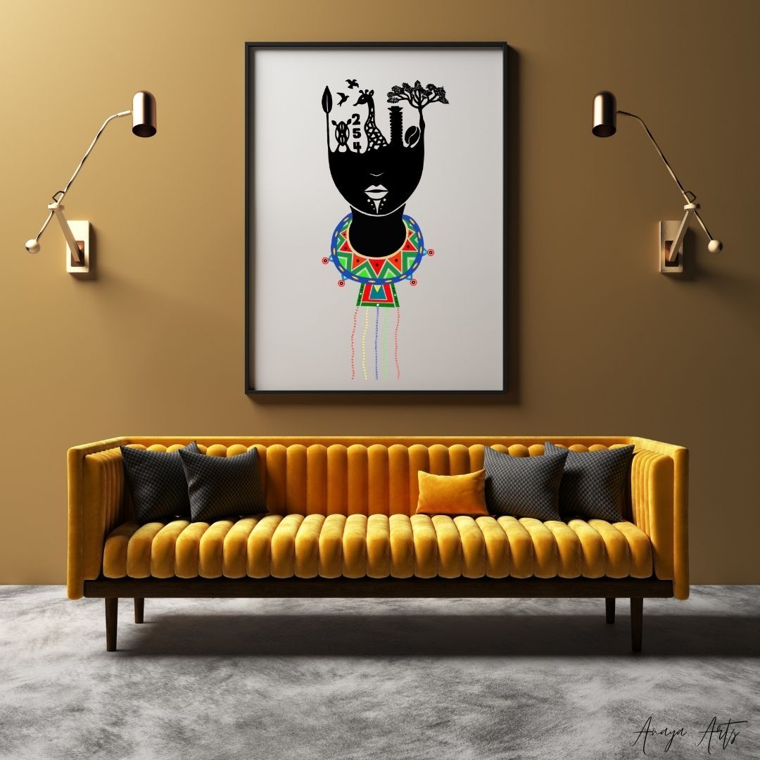 Kenya Yetu - Wall Art by Anaya Arts