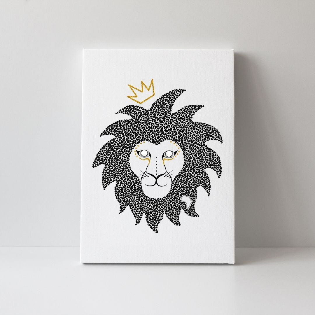 Simba. - Wall Art by Anaya Arts