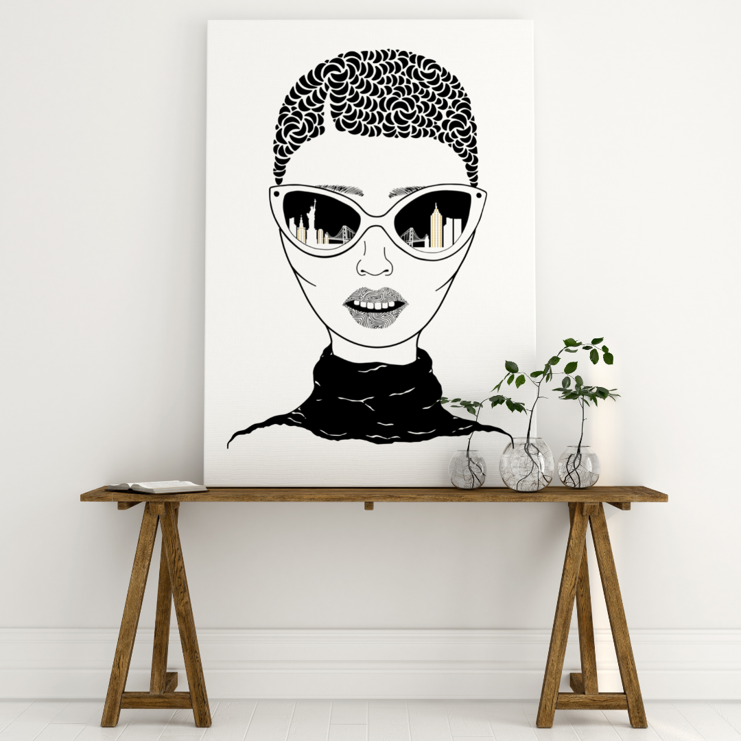 City Girl NYC. - Wall Art by Anaya Arts