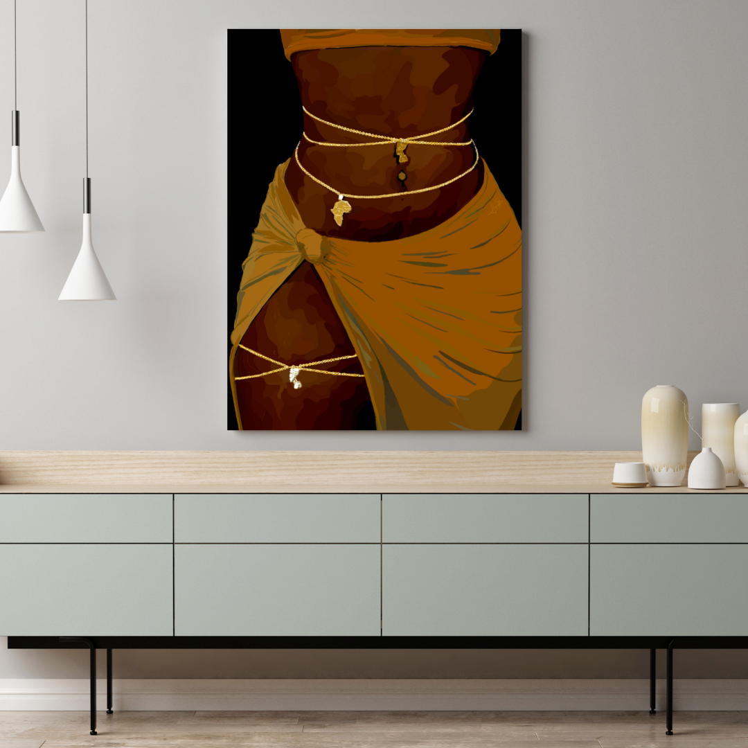 Belly Chain II-8×10-Print-SmardArt-Wall Art