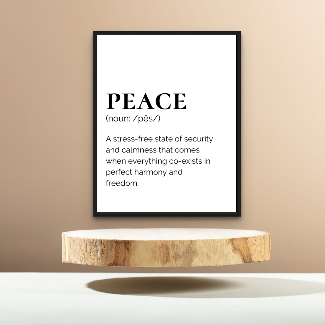 Peace- text.  (Smard X Anaya)