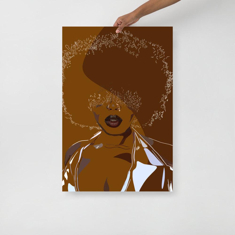 THE FRO-18×24-Print-SmardArt-Wall Art