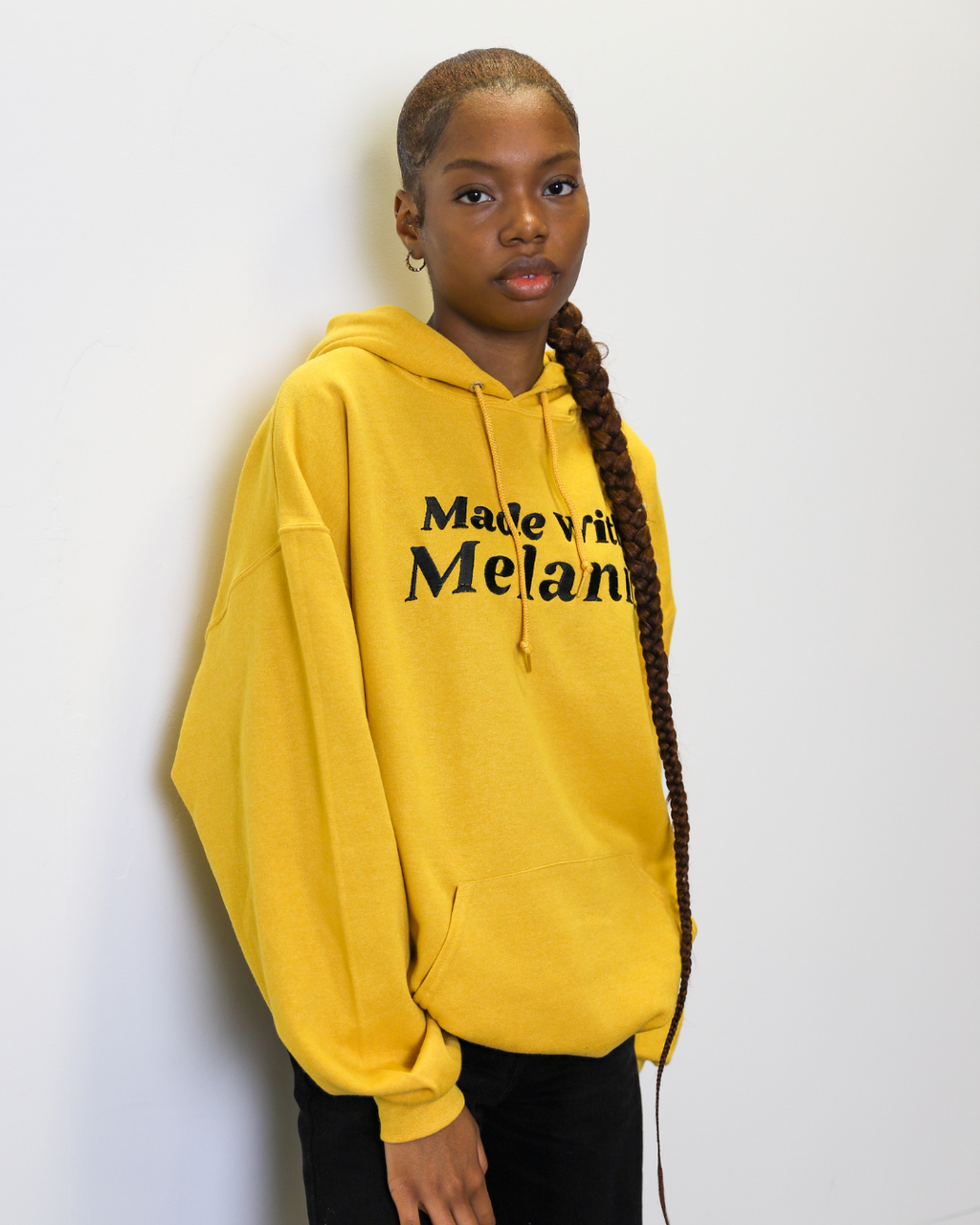 Made With Melanin Embroidered Hoodie