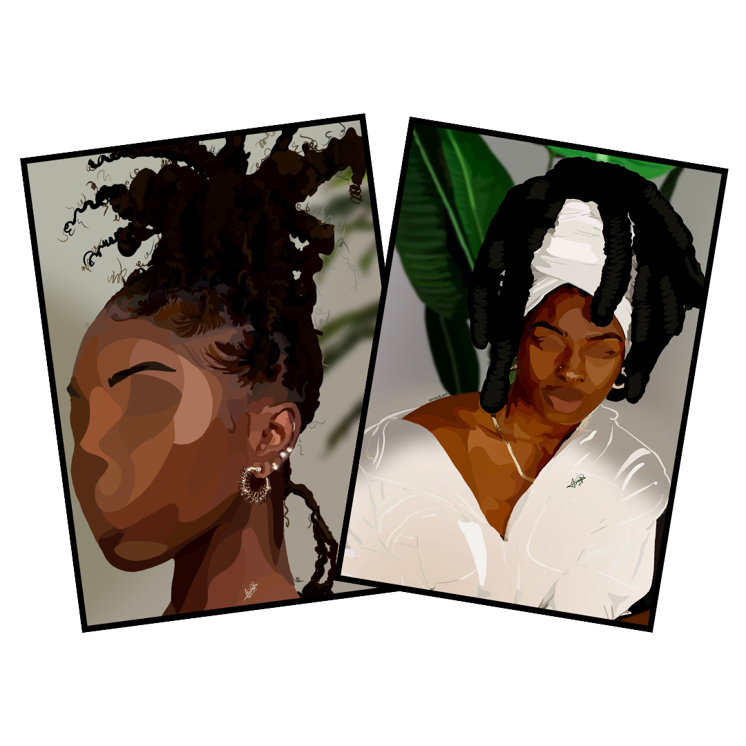 Art Bundle : Locs Bae + Plant Mom IV