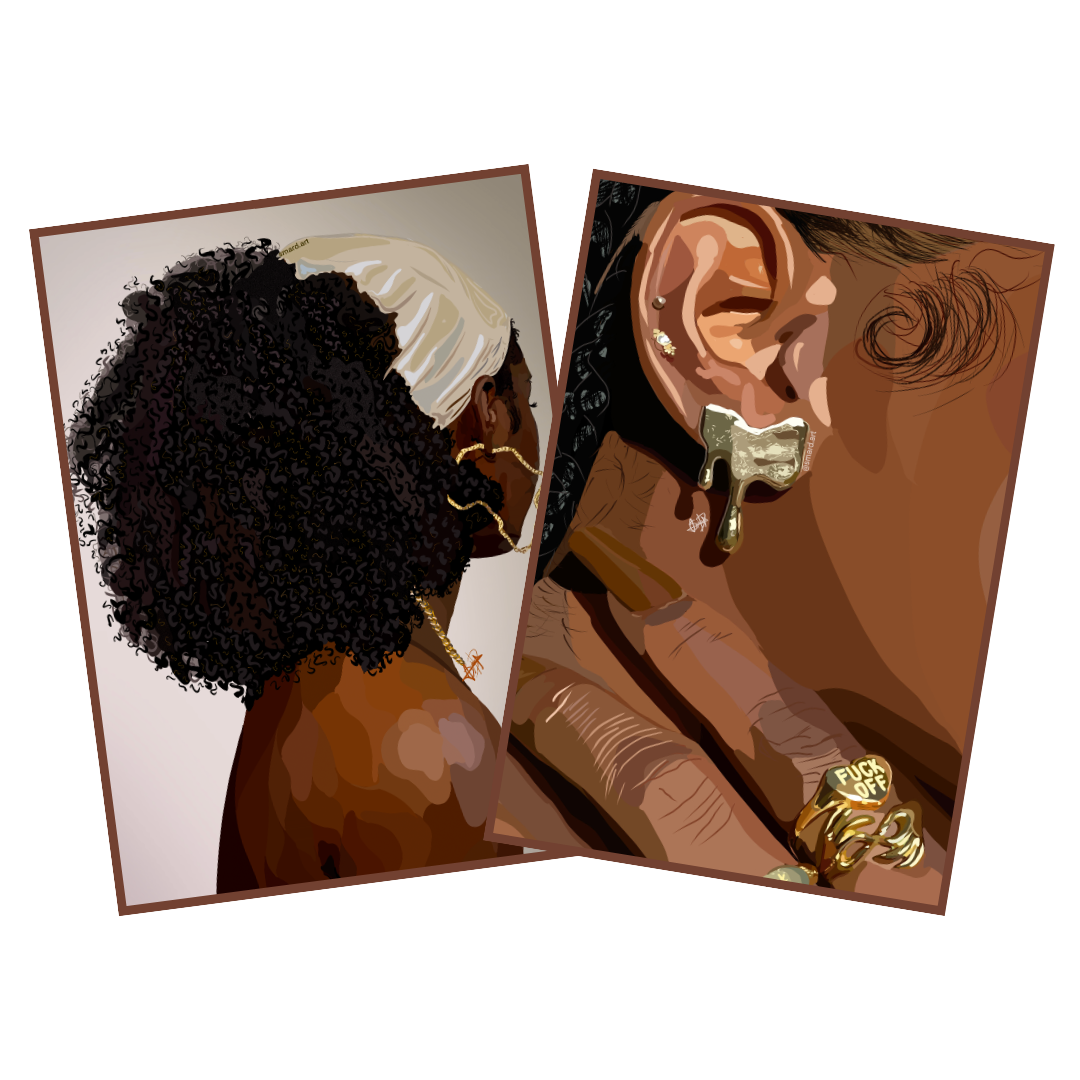 Art Bundle : Soft & Simple III + Melanin & Jewelries