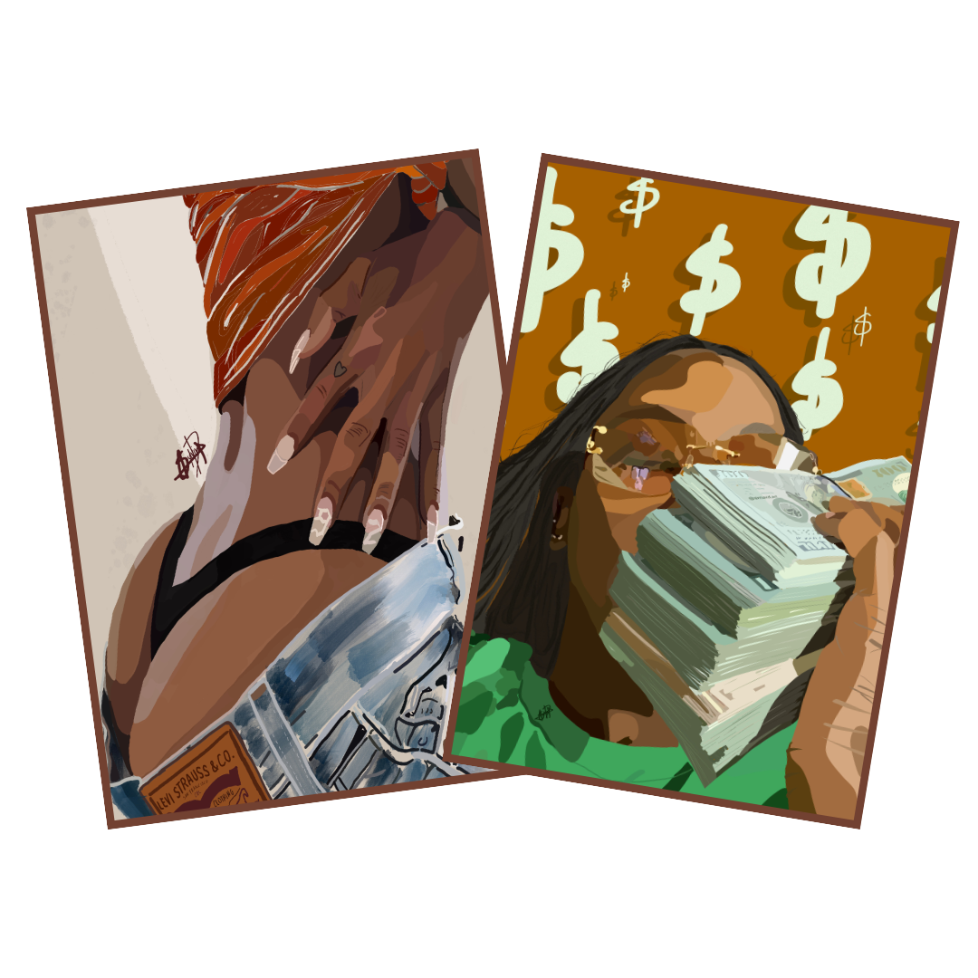 Art Bundle : Touch I + "Me, myself and all my money"