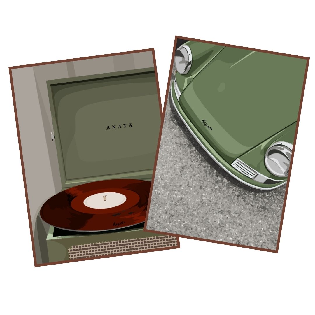 Art Bundle : Vinyl + Green Sage