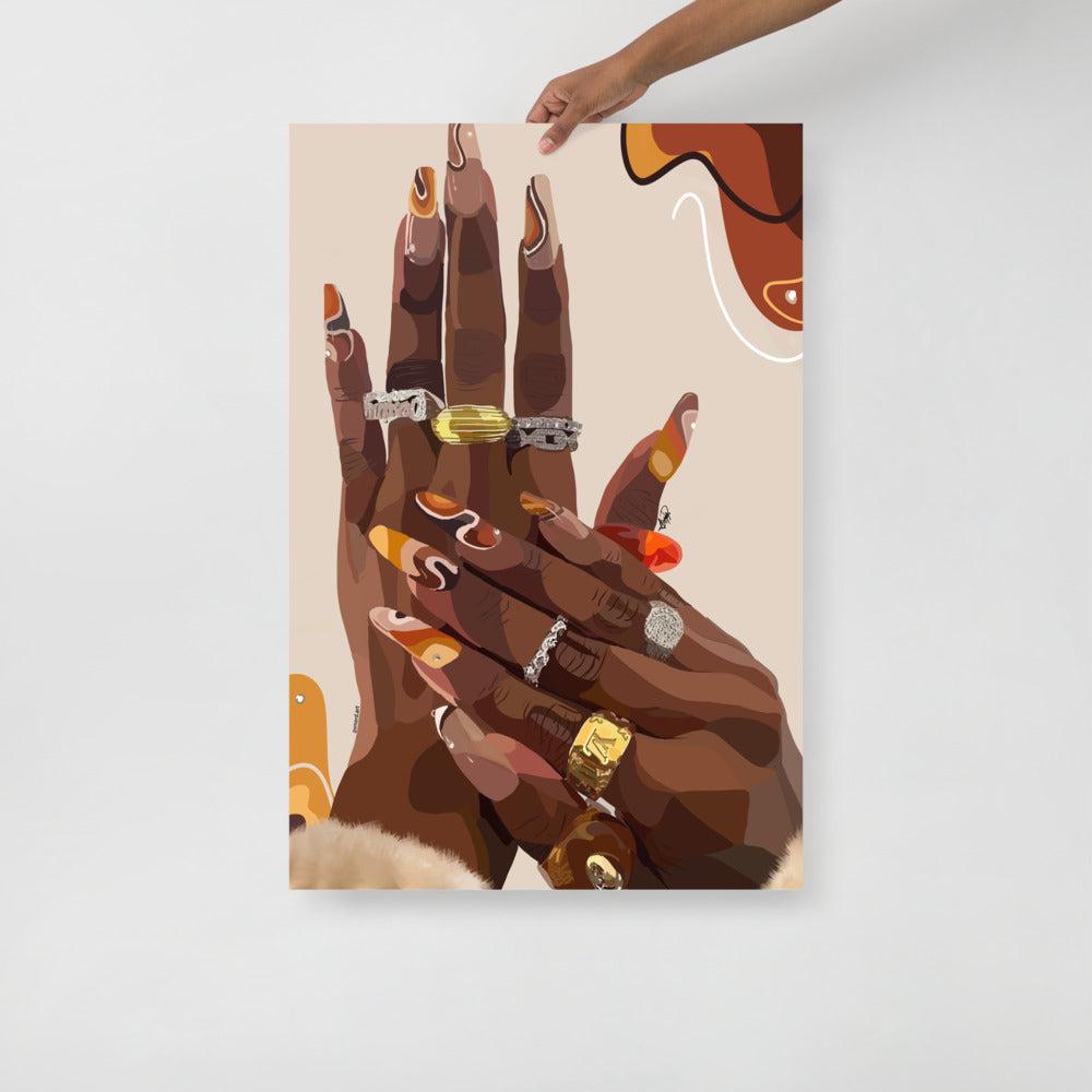 NAILS DONE II-18×24-Print-SmardArt-Wall Art